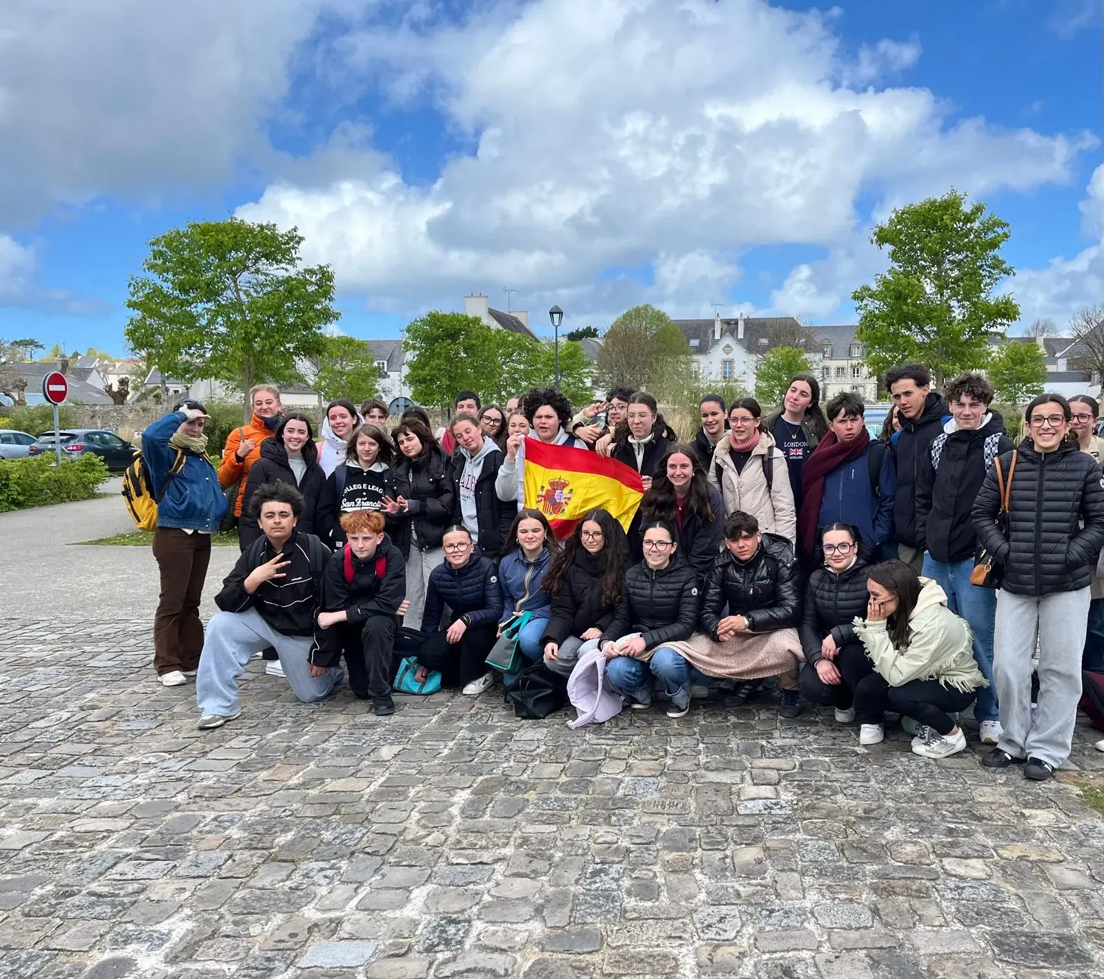 Groupe de participants au programme Erasmus en Espagne
